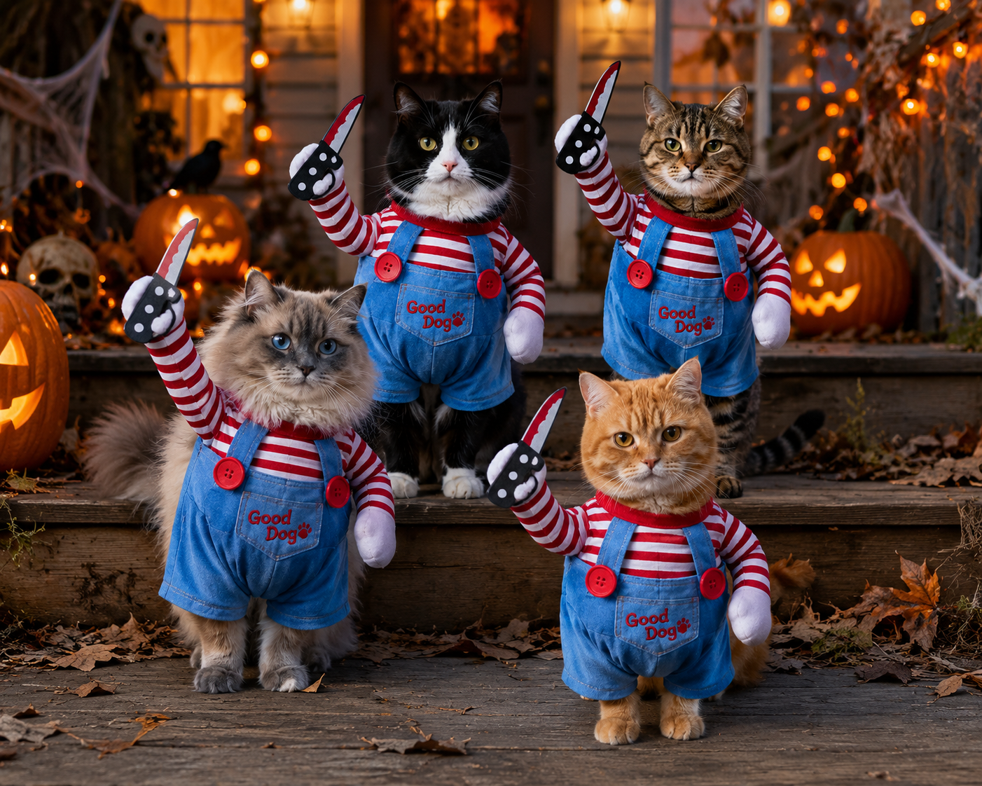 Halloween Pet Costume Dog Cat Funny Outfit