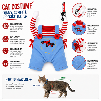 Halloween Pet Costume Dog Cat Funny Outfit